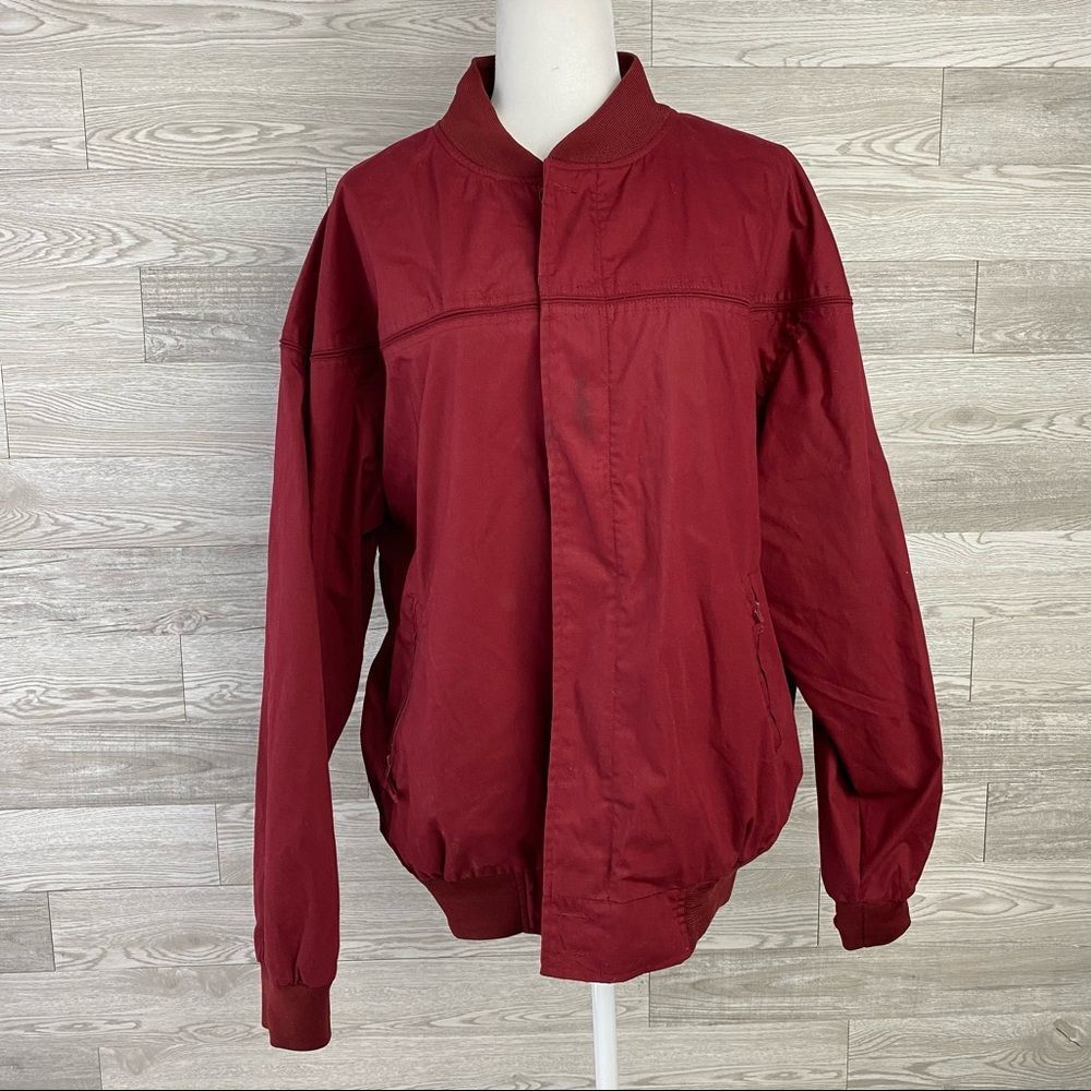 Vintage Windbreaker Brand  Windbreaker red Jacket